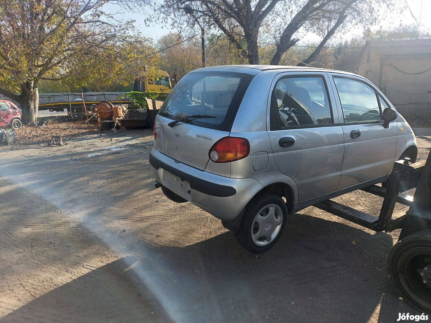 Daewoo Matiz 1 karosszéria elemei szürke