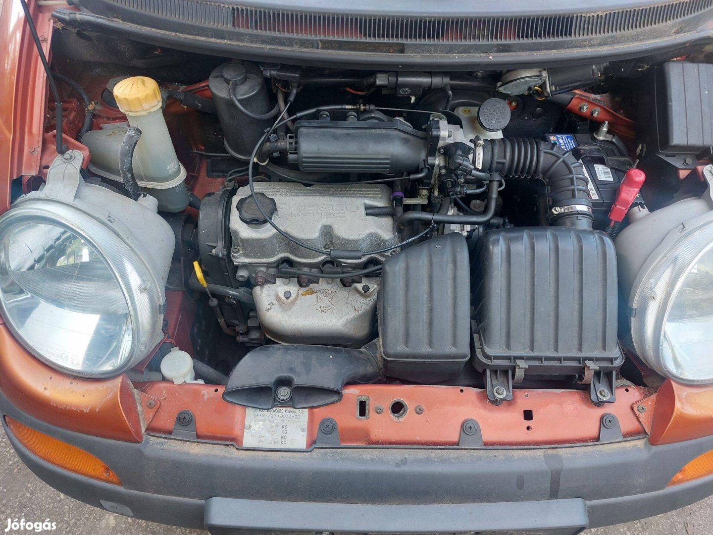 Daewoo Matiz 1 komplet motor