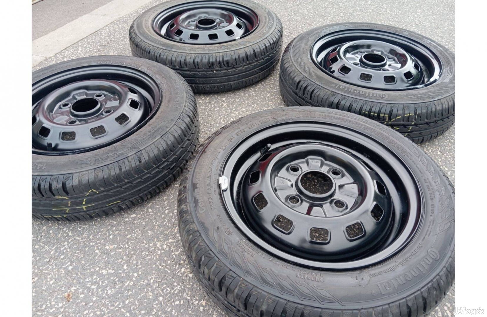 Daewoo Matiz, Chevrolet Spark 13-as felnik 155/70R13 nyári gumikkal
