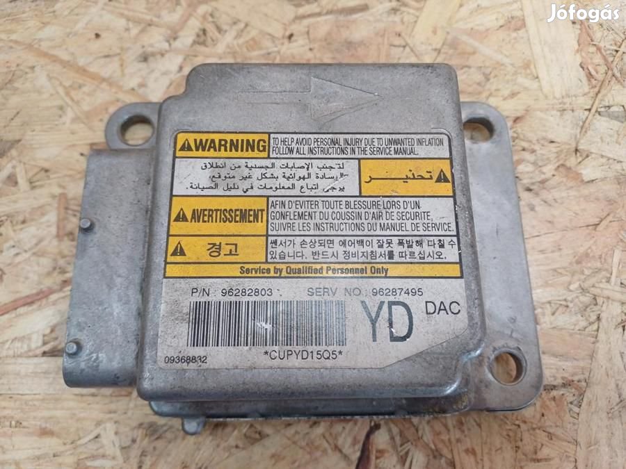 Daewoo Tacuma (2000-2008) Légzsák Vezérlő  Elektronika