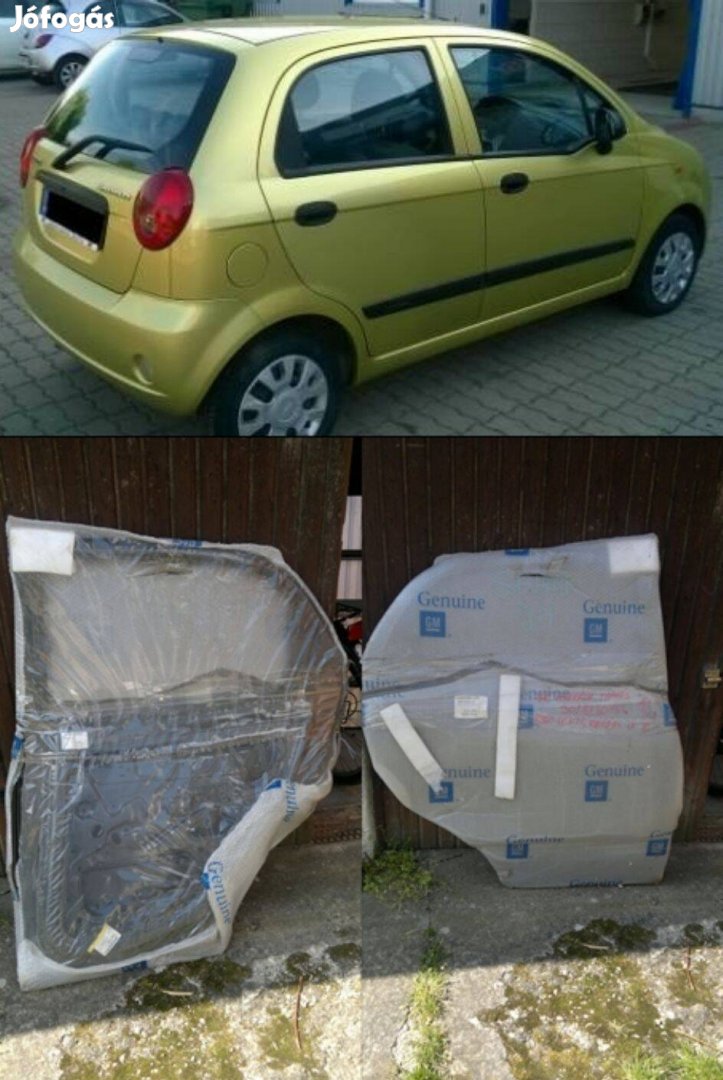 Daewoo chevrolet Spark 1.0 jobb hátsó gyári ajtó váz