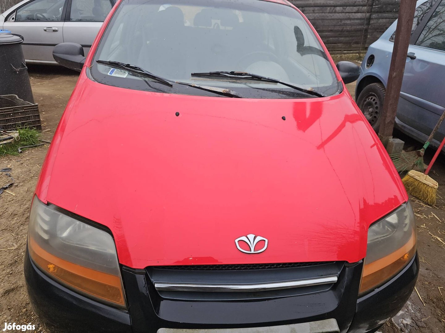 Daewoo kalos piros motorháztető géptető gépháztető 17000