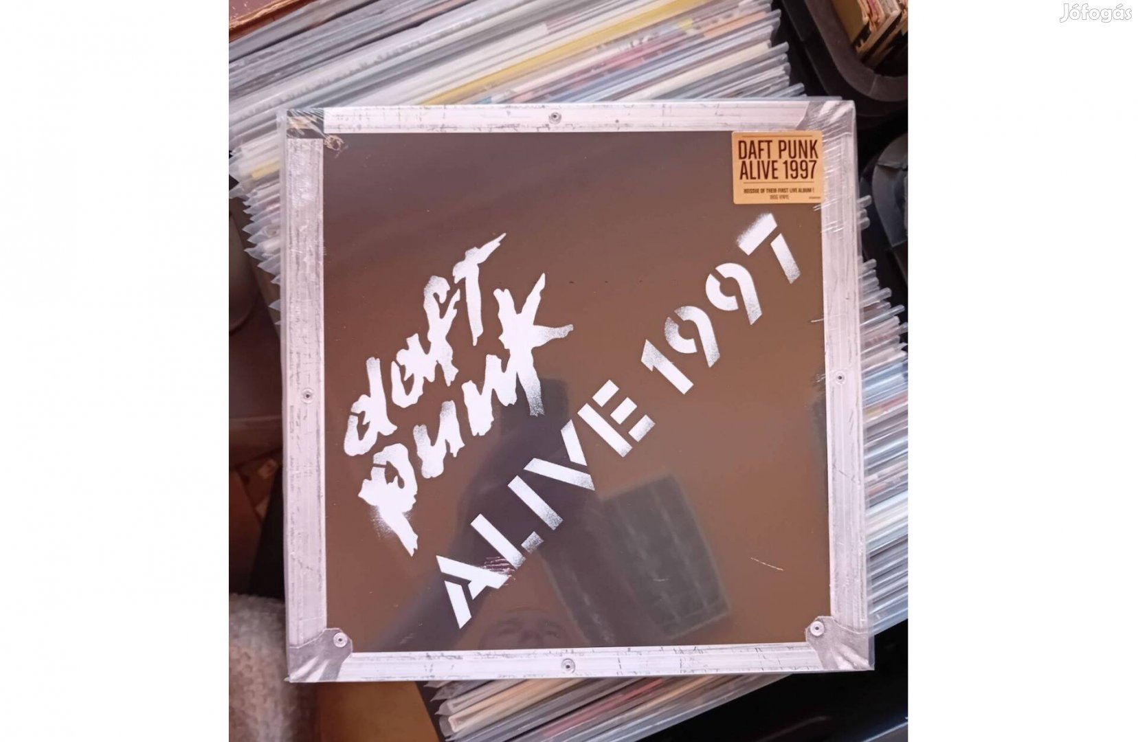 Daft Punk - Alive 1997 Bakelit Lemez LP Bontatlan