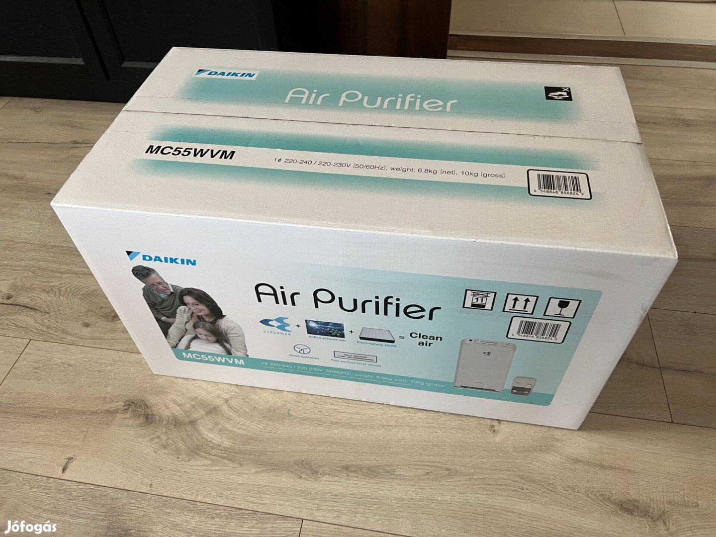 Daikin MC55W légtisztító air purifier clean air Streamer Flah Streamer