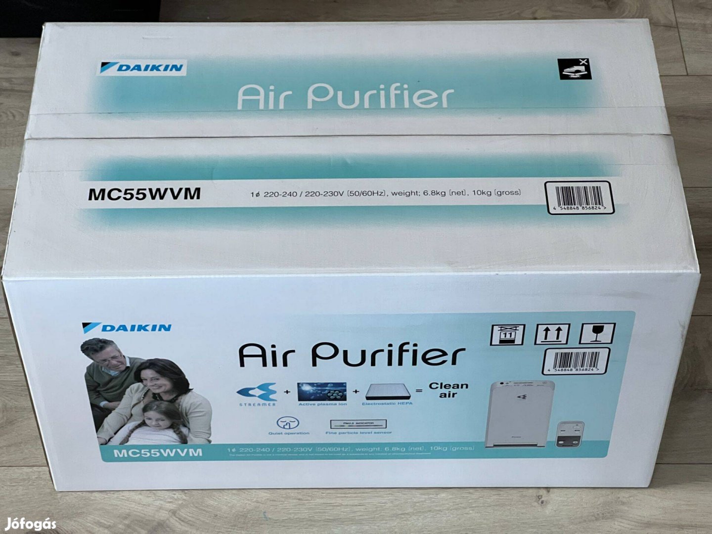 Daikin MC55W légtisztító air purifier clean air Streamer Flah Streamer