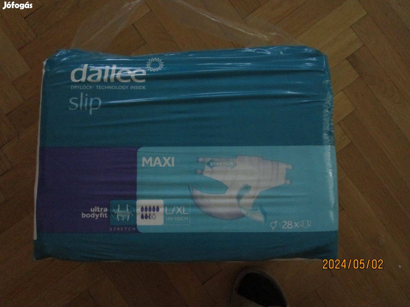 Dailee Slip Maxi L-XL vastag (3631 ml) felnőtt pelenka 28x bontatlan