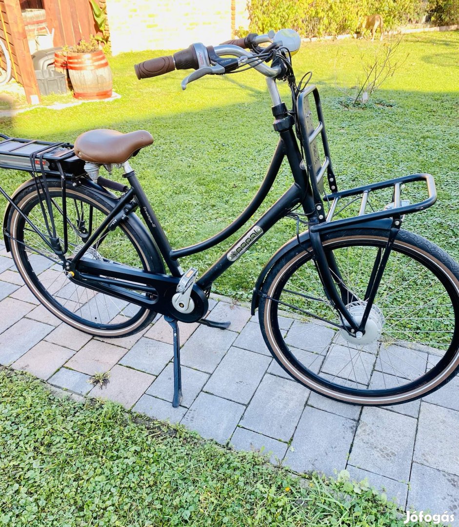 Daily Dutch Prestige-e újszerű holland e-bike, elektromos kerékpár