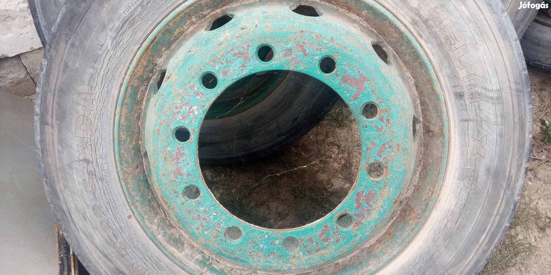 Daimler Monolex 22.5 colos teherautó felni