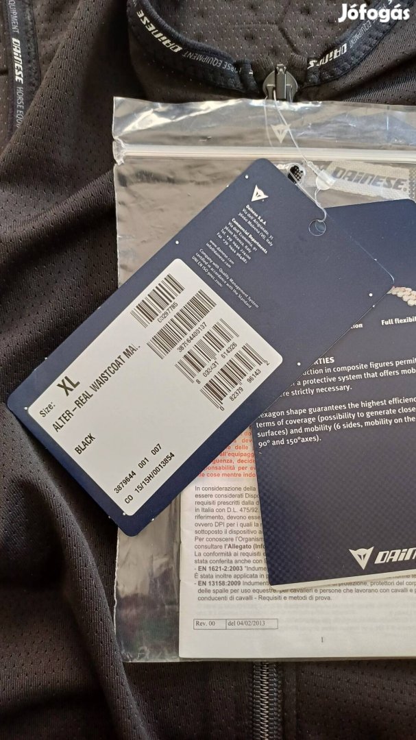 Dainese Alter Real Férfi XL protektor mellény