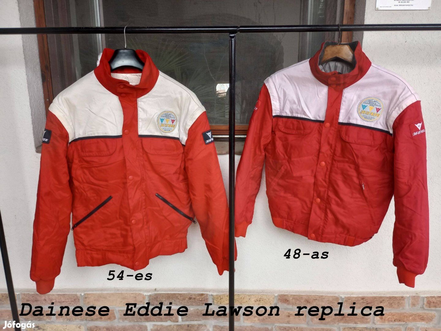 Dainese Eddie Lawson replica motoros dzseki ritkaság gyűjtőknek