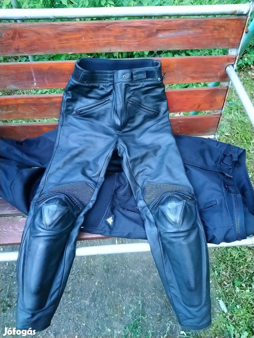 Dainese Női motoros bőr nadrág protektor méret 40