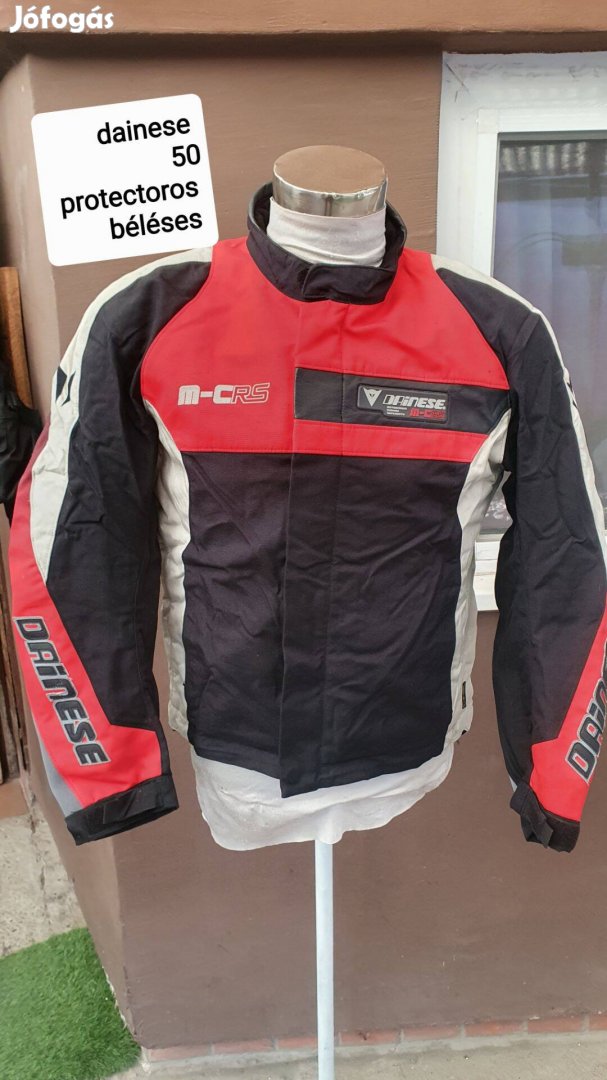 Dainese protectoros béléses motoros dzseki 50 méret