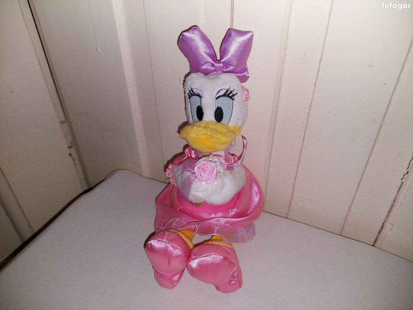 Daisy rózsaszin ruhás retro mesefigura 25 cm