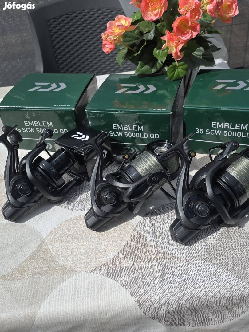 Daiwa Emblem 35 Scw 5000LD QD Távdobó Orsó eladó 