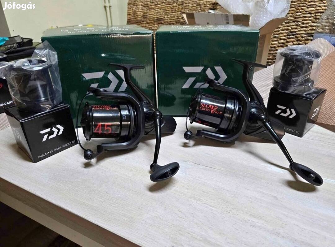 Daiwa Emblem 45Scw QD - elsőfékes horgász orsó