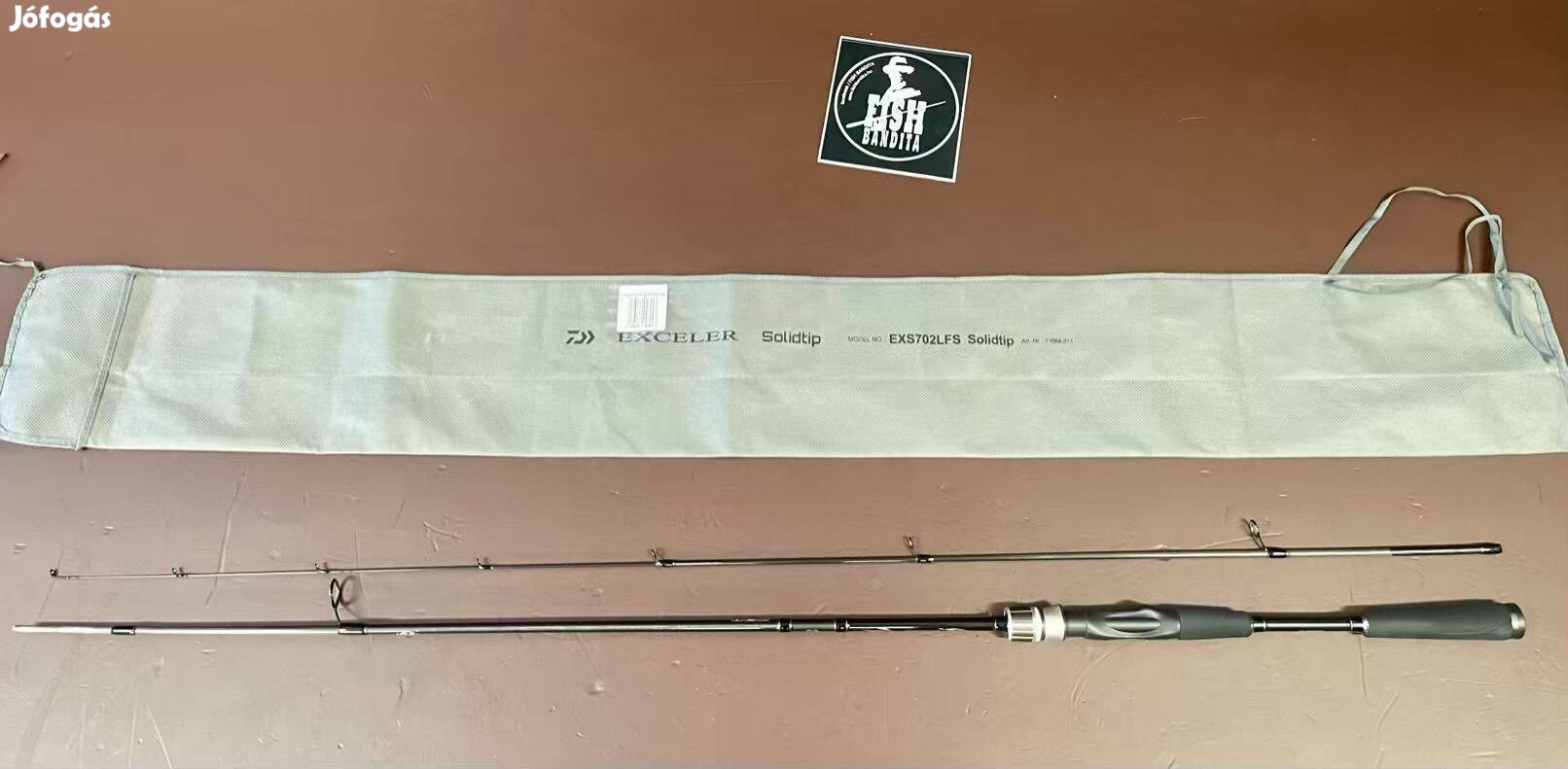 Daiwa Exceler Solidtip 210 2-10g pergető bot Fish Bandita