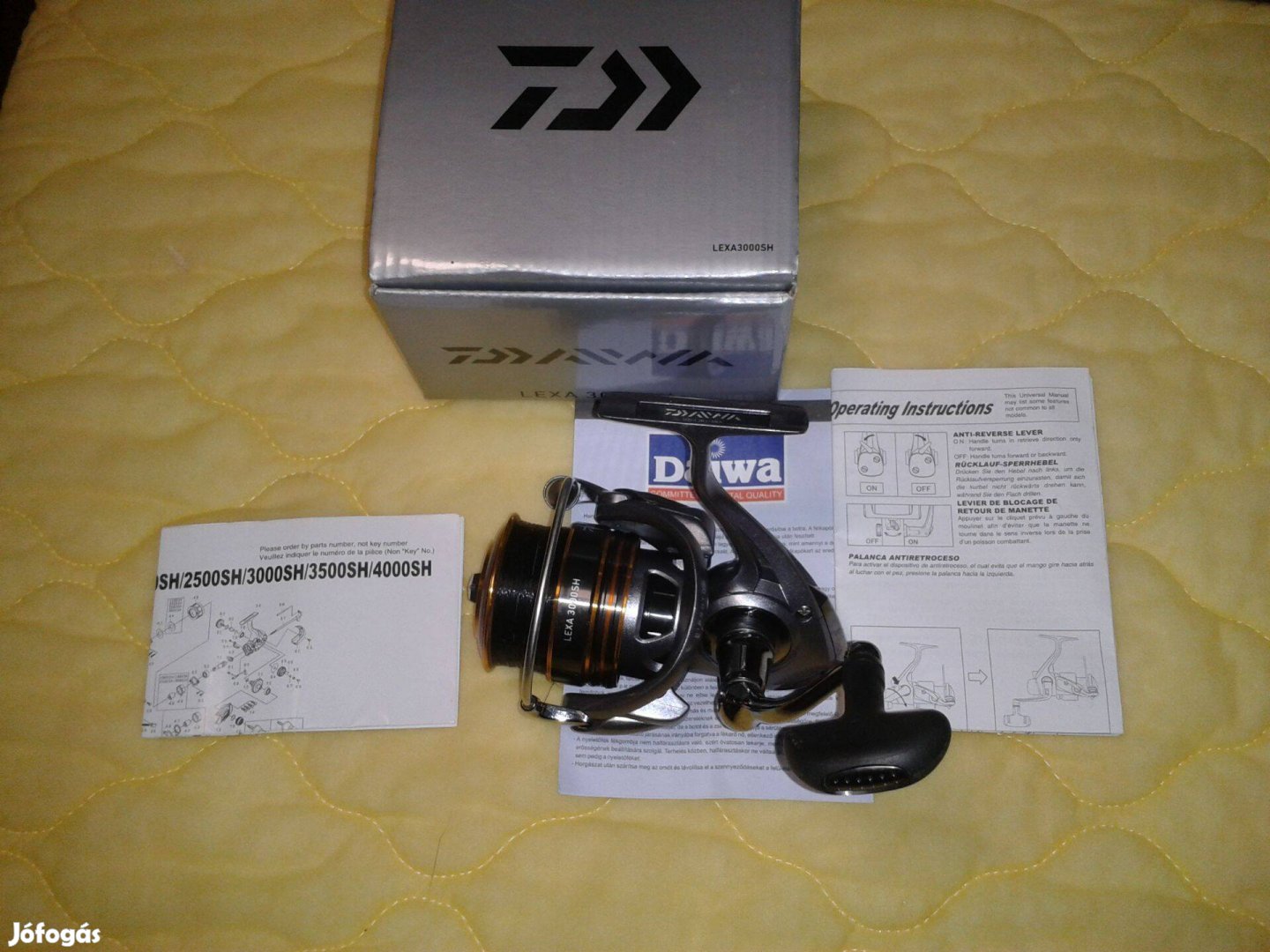 Daiwa Lexa 3000 SH Új állapot! Pergetésre, feeder, vagy match orsónak!