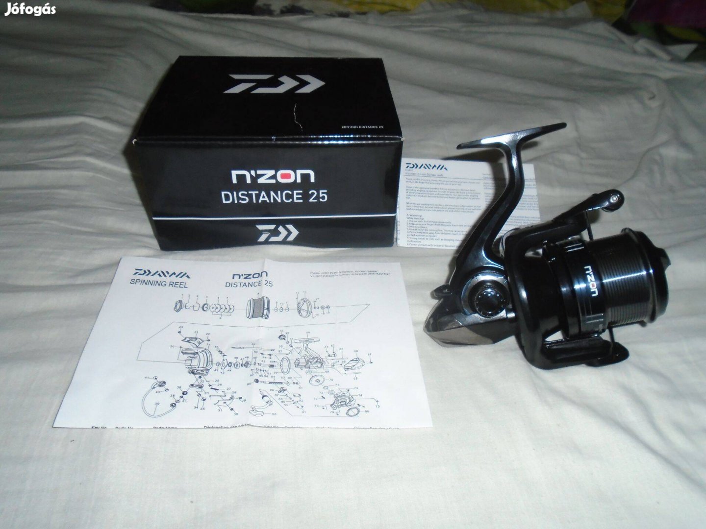 Daiwa N'Zon Distance Távdobó Feeder Orsó 25