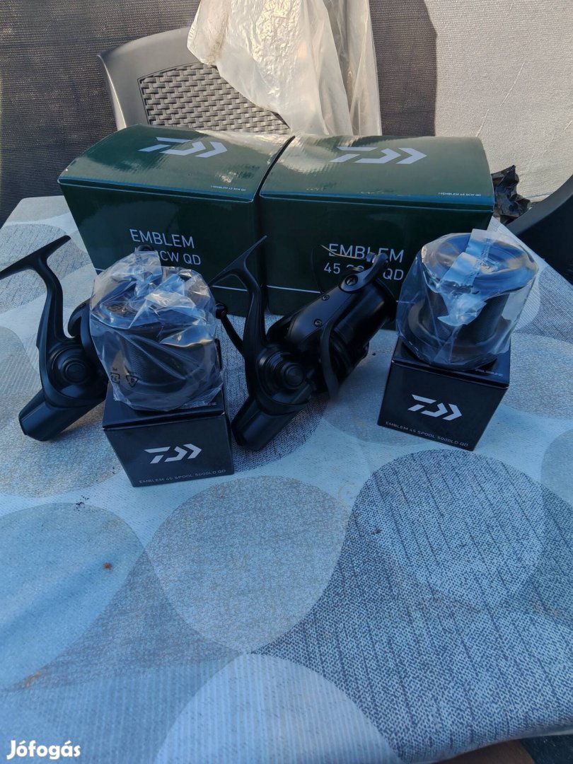 Daiwa emblem 45 Scw 5000QD tádobó orsó eladó 