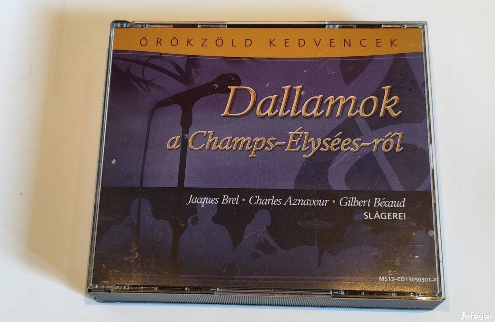 Dallamok a Champs Elysées - ről 3XCD válogatás Reader's Di