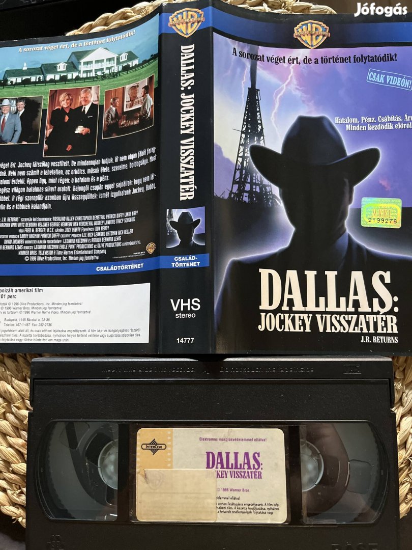 Dallas Jockey viszzatér vhs