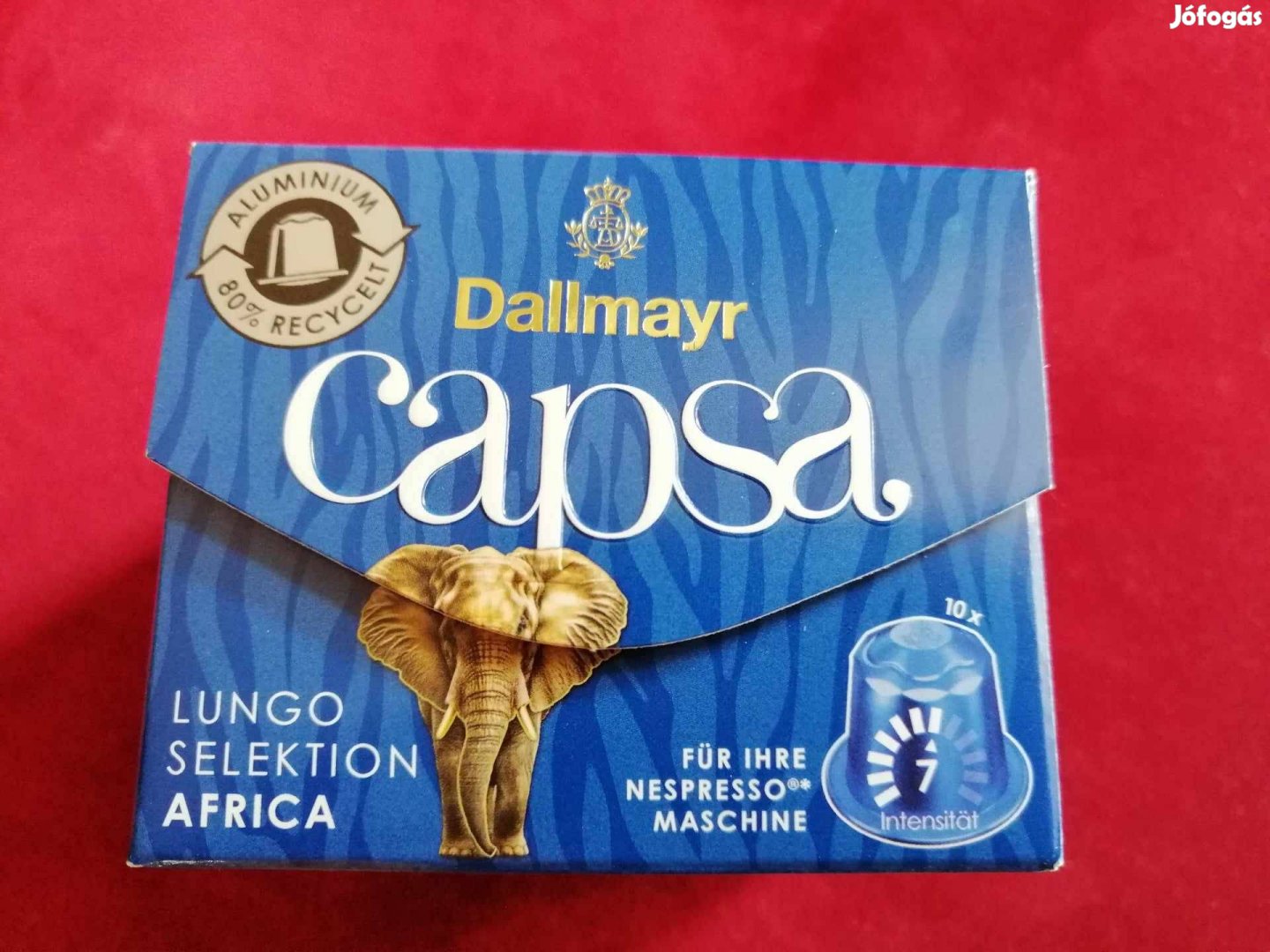 Dallmayr Capsa lungo selection Africa 10 db kávékapszula. Bontatlan!