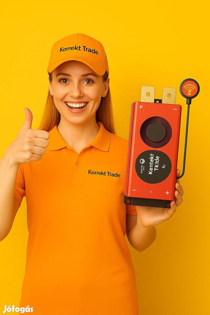 Daly 150A Smart BMS + 5A Active Balancer + 3" LCD kijelző Lifepo4