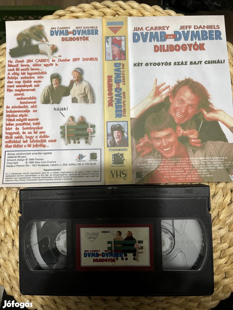 Damb és damber dilibogyók vhs n