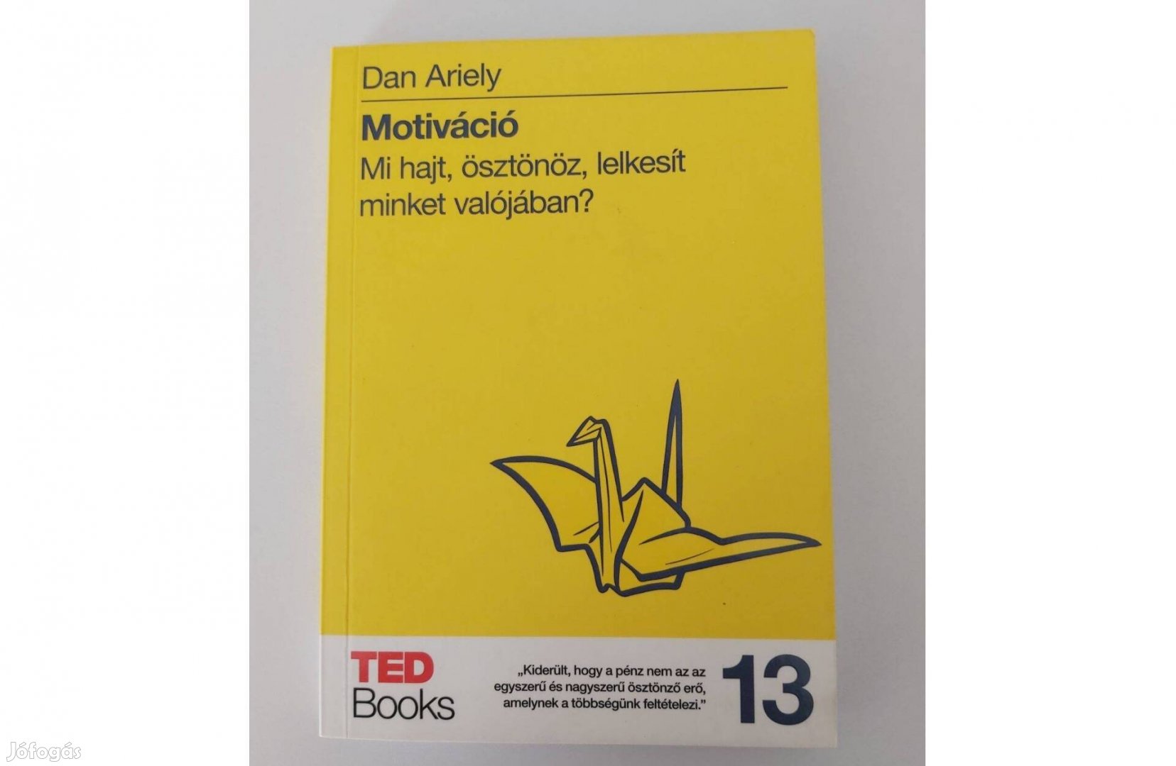 Dan Ariely: Motiváció (Mi hajt, ösztönöz, lelkesít minket valójában?)