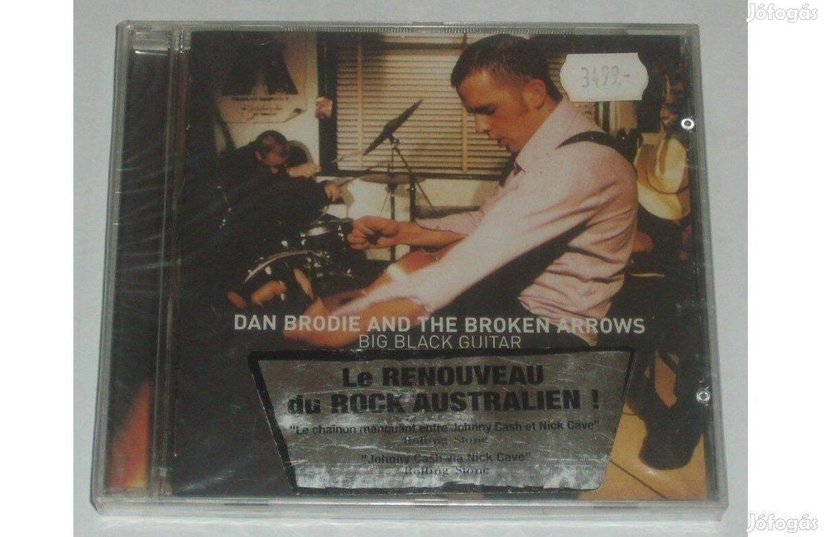 Dan Brodie And The Broken Arrows Big Black Guitar CD Rockabilly