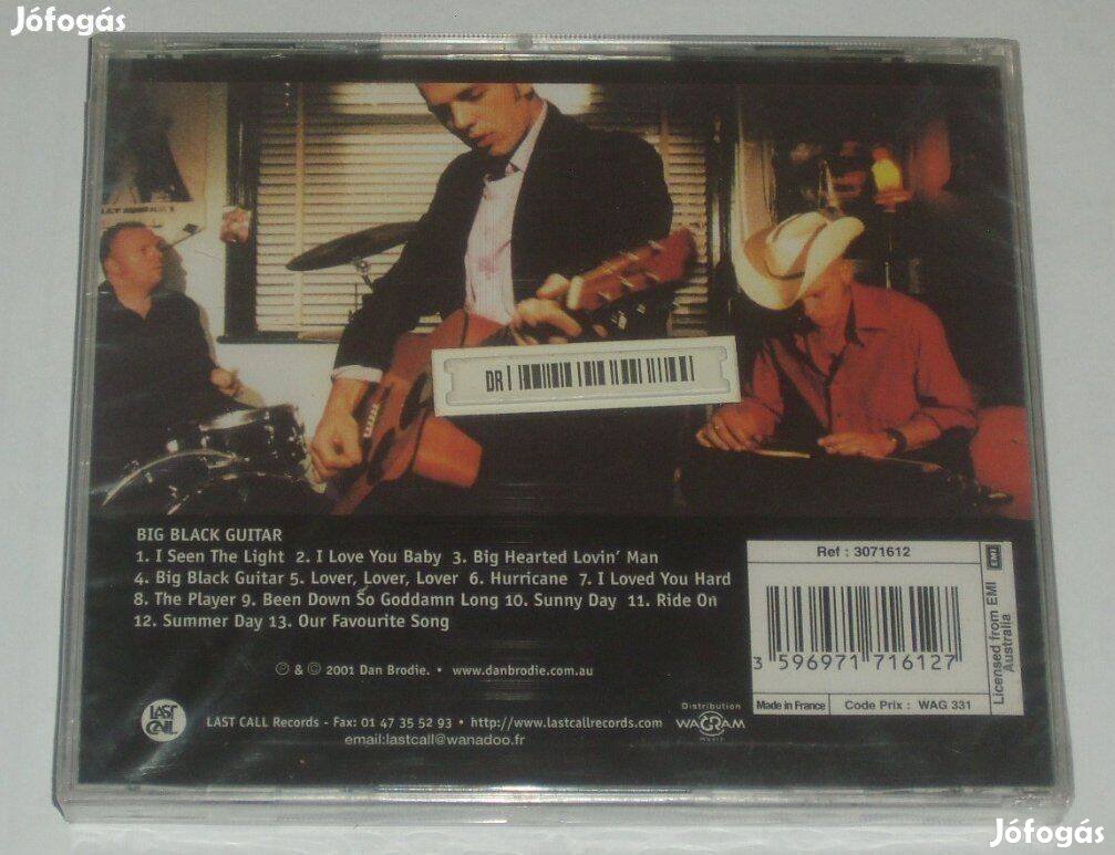 Dan Brodie And The Broken Arrows Big Black Guitar CD Rockabilly