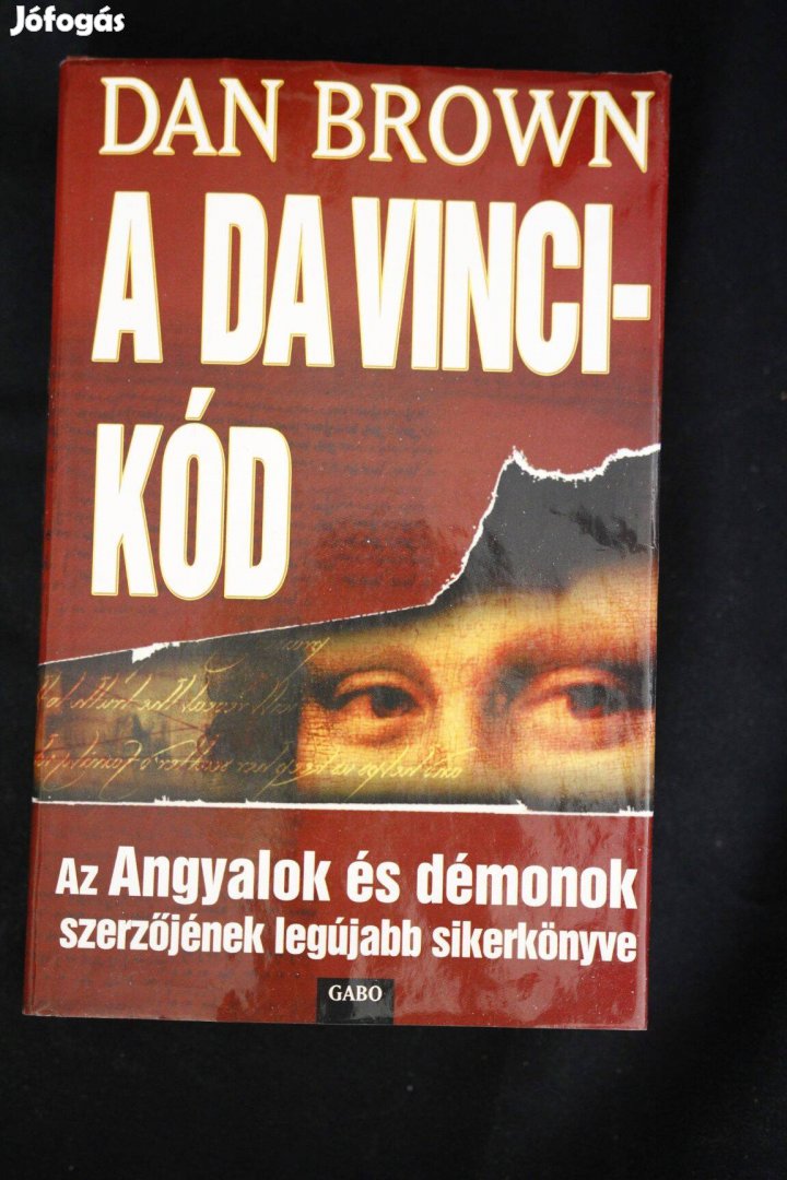 Dan Brown A Da Vinci-kód / könyv 2db Gabó kiadás 2004