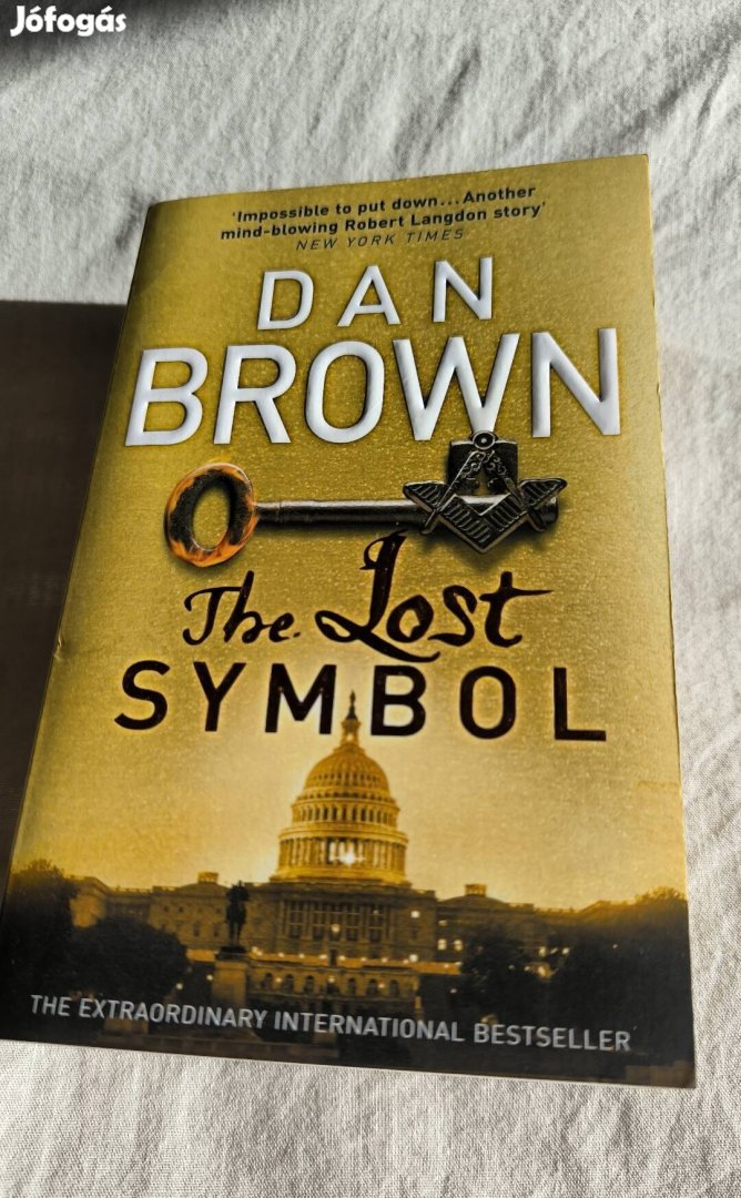 Dan Brown Lost Symbol könyv angol nyelvű 