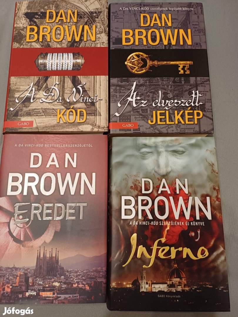 Dan Brown könyvek