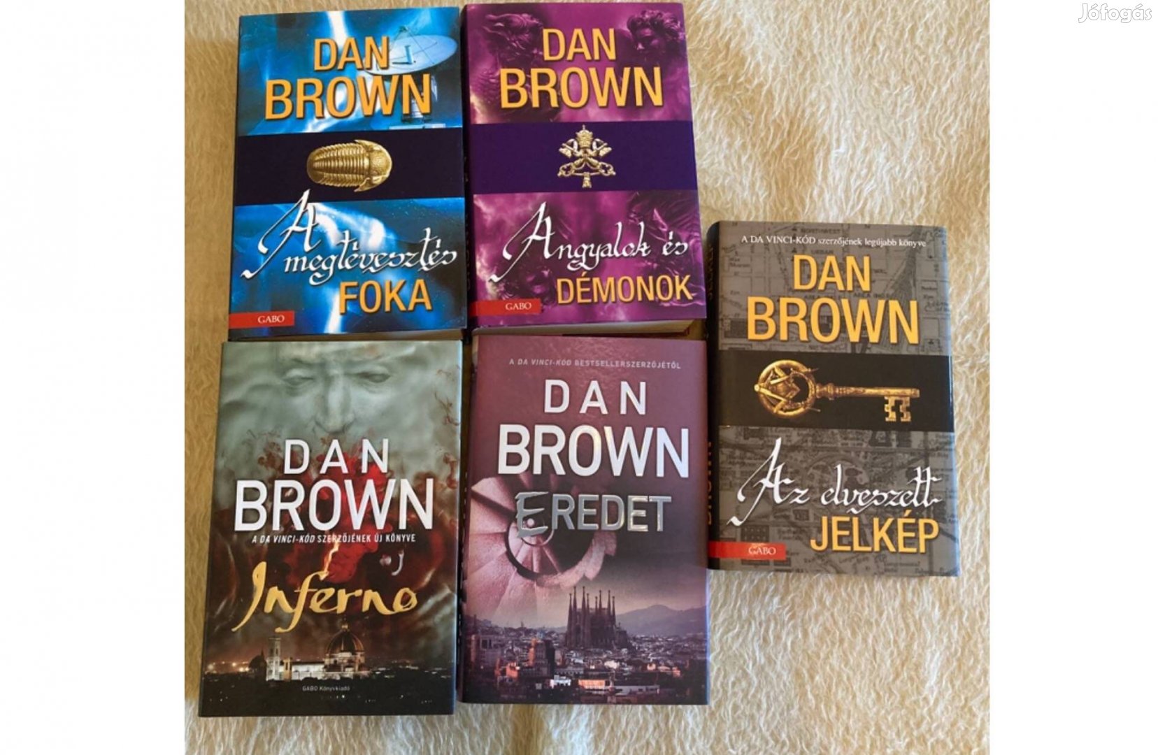 Dan Brown könyvek