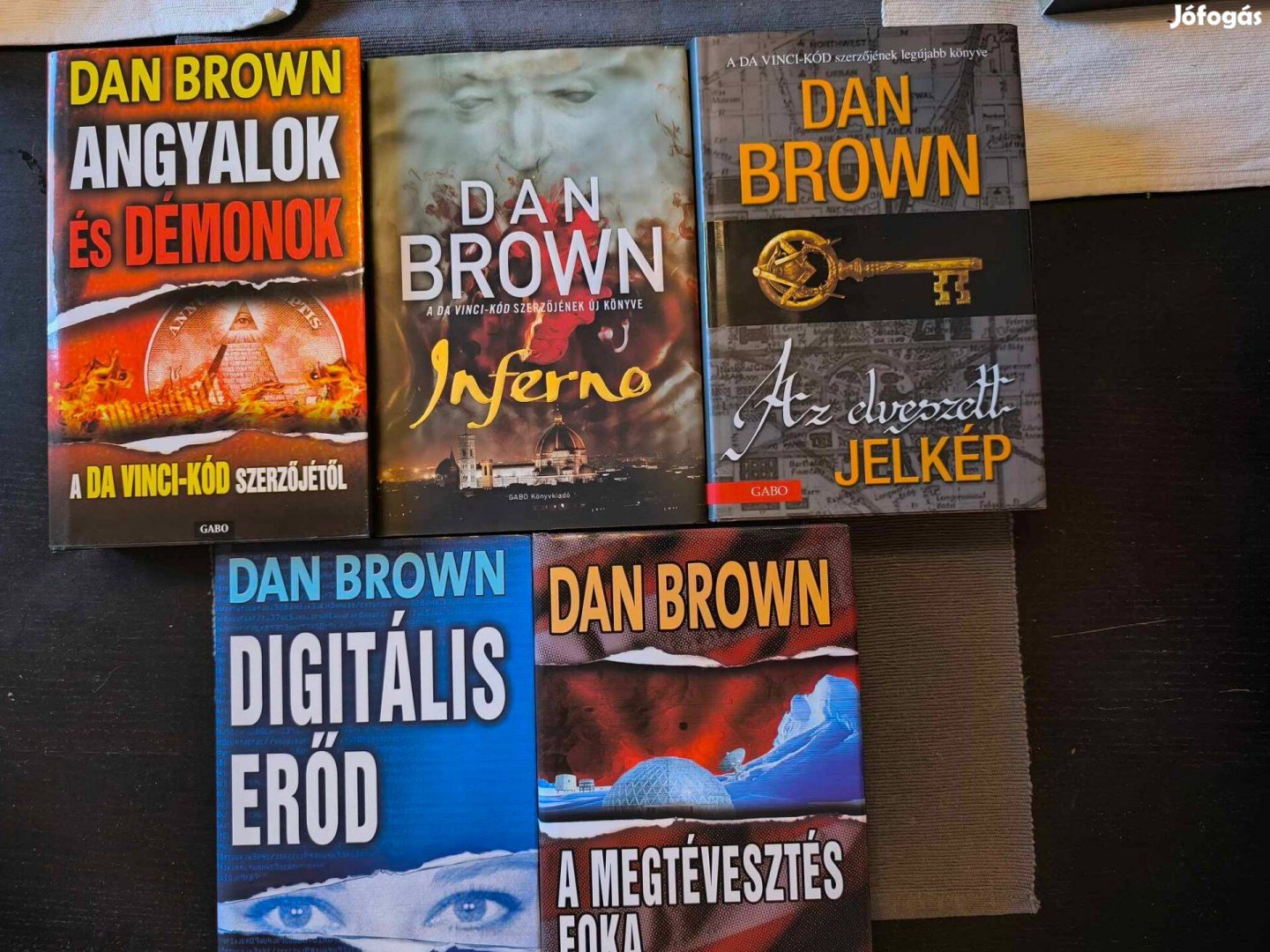 Dan Brown könyvek