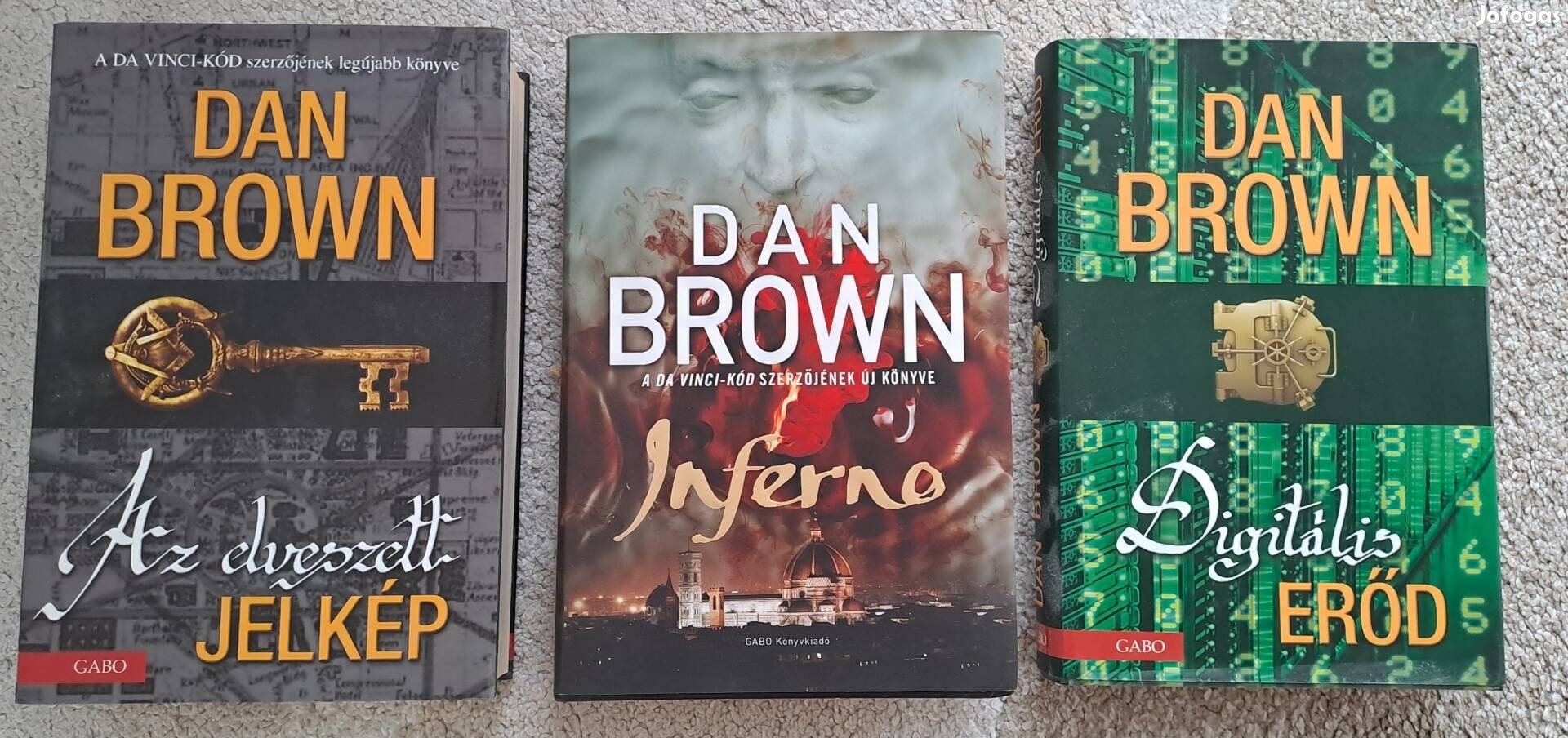 Dan Brown könyvek