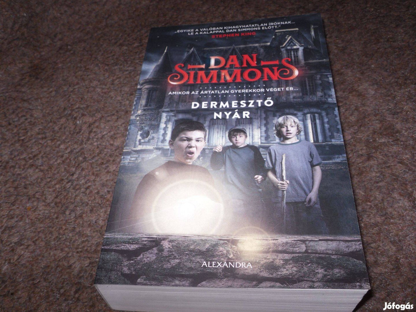 Dan Simmons dermesztő nyár könyv