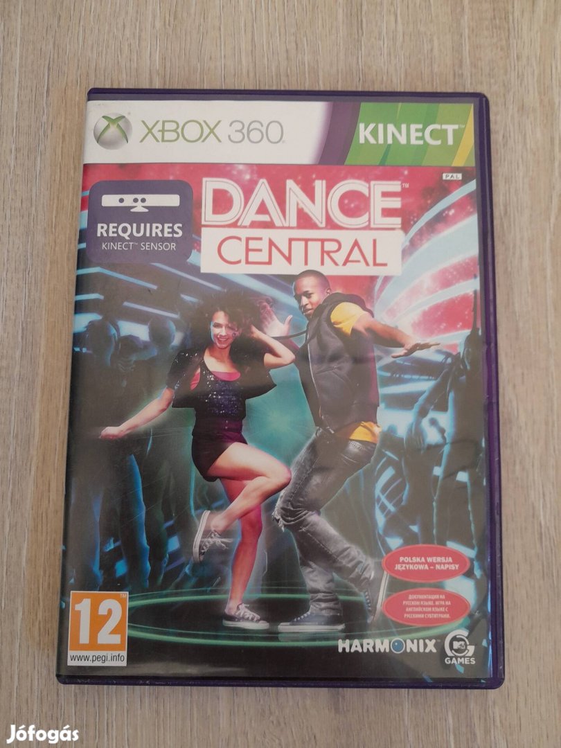 Dance Central Xbox 360 játék - Karcmentes