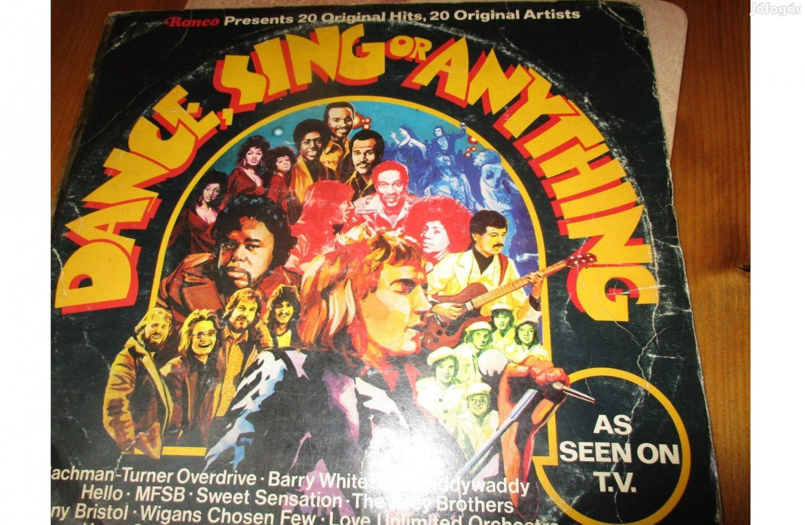 Dance, sing or anything bakelit hanglemez eladó