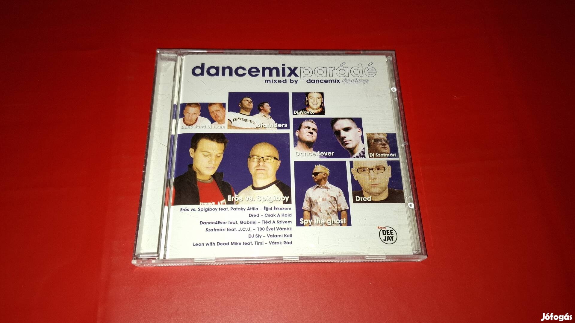 Dancemix Parádé Dred,Szatmáry,Erős vs Spigiboy Cd 2005