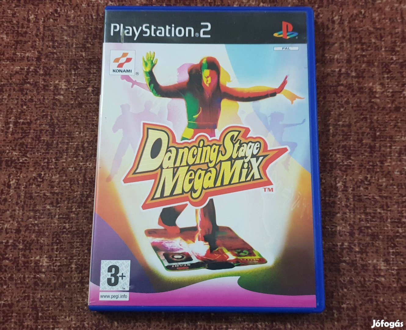 Dancing Stage Megamix Playstation 2 eredeti lemez ( 2500 Ft )