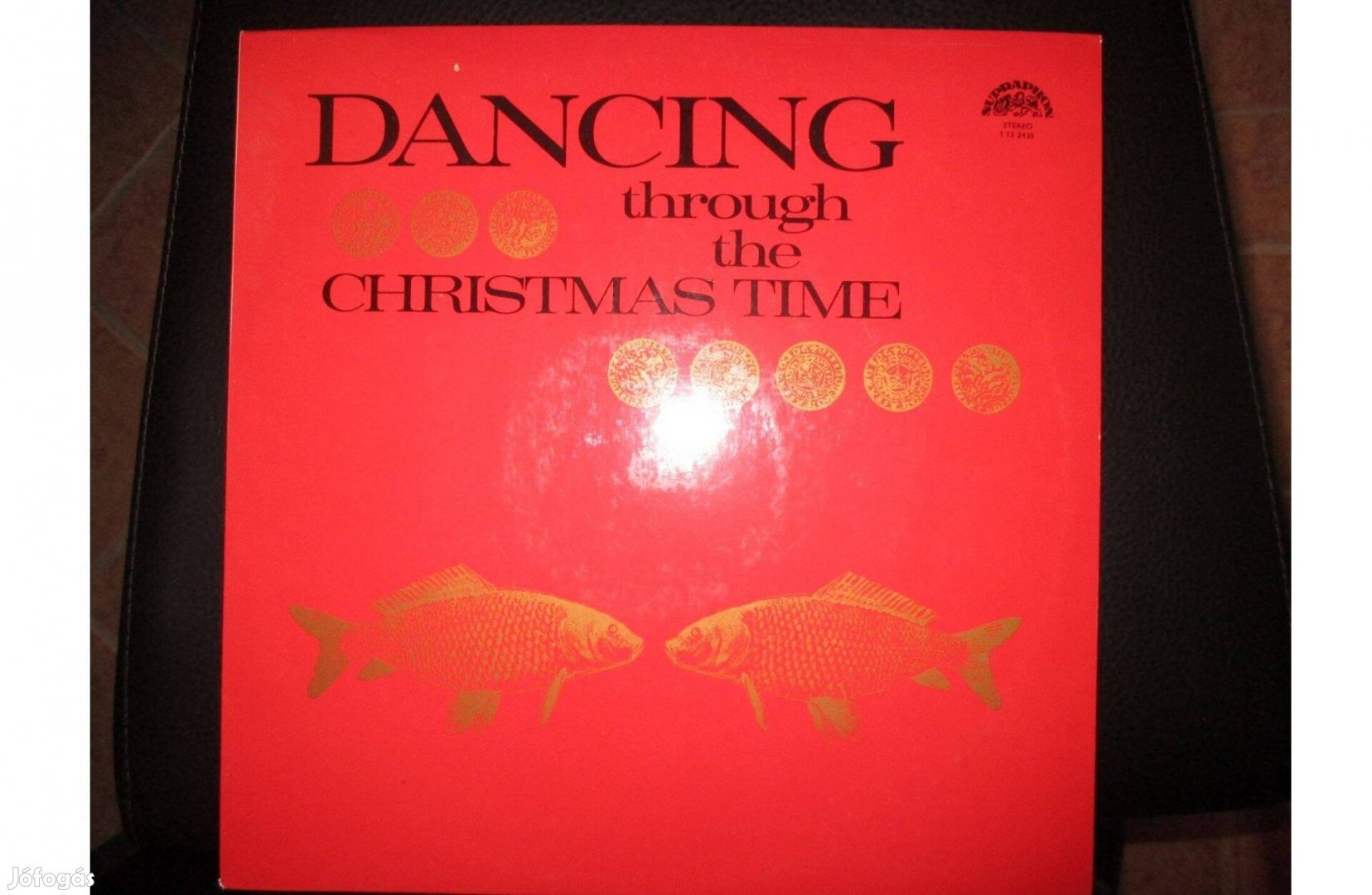 Dancing Through the Christmas Time bakelit hanglemez eladó