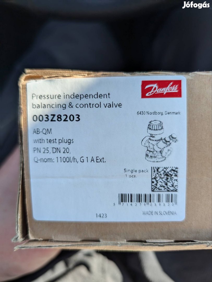 Danfoss AB-QM szelep