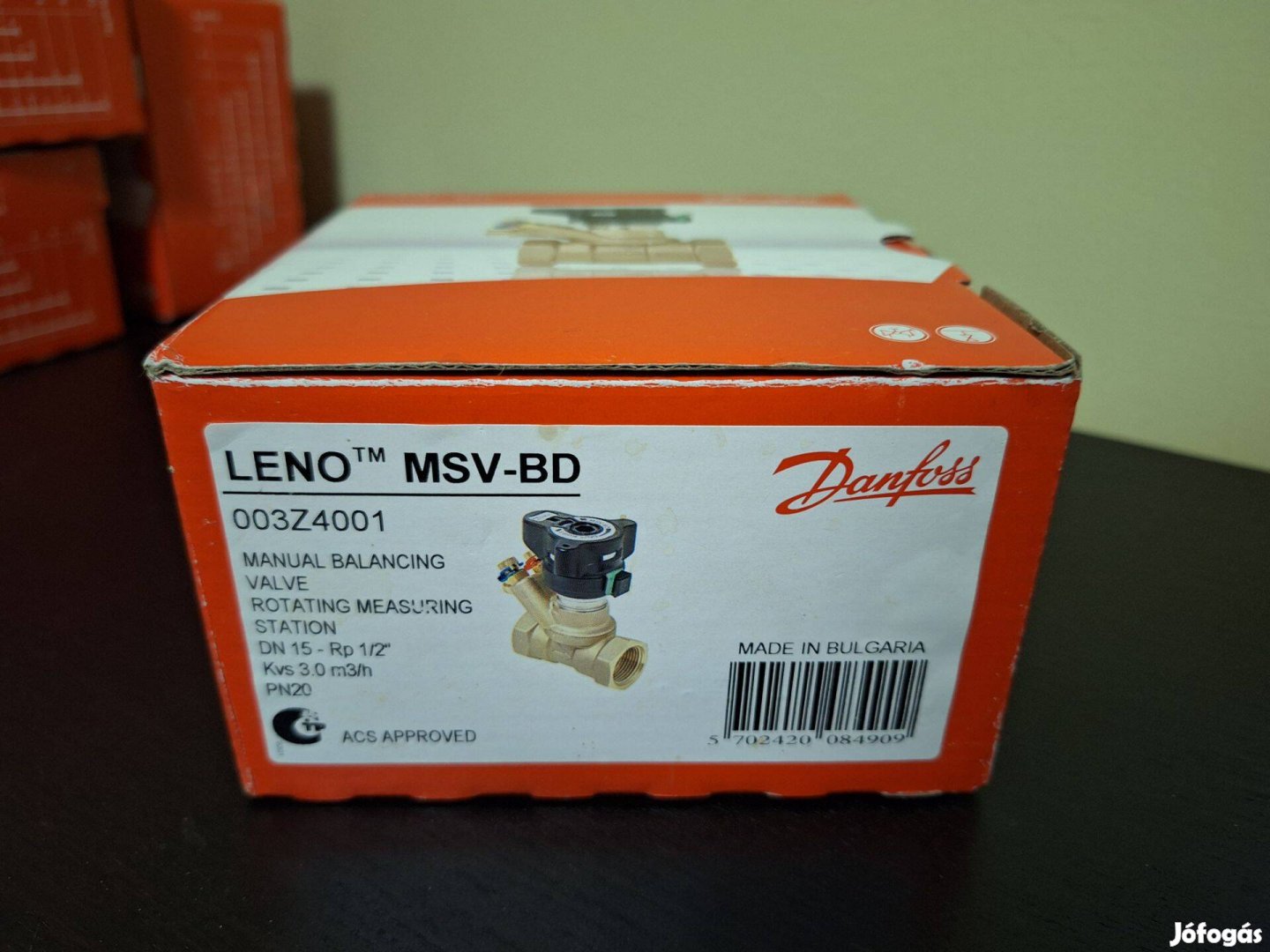 Danfoss Leno MSV-BD 003Z4001 DN15 Rp 1/2" (több darab)