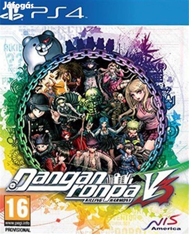 Danganronpa V3 Killing Harmony eredeti Playstation 4 játék