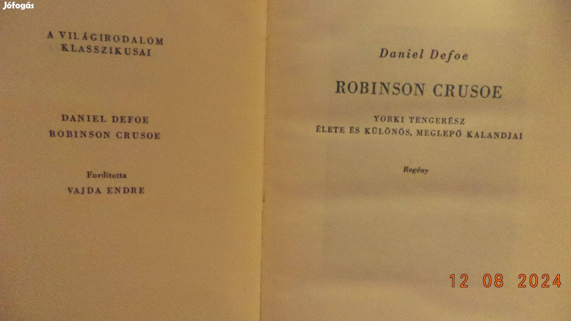 Daniel Defoe: Robinson Crusoe