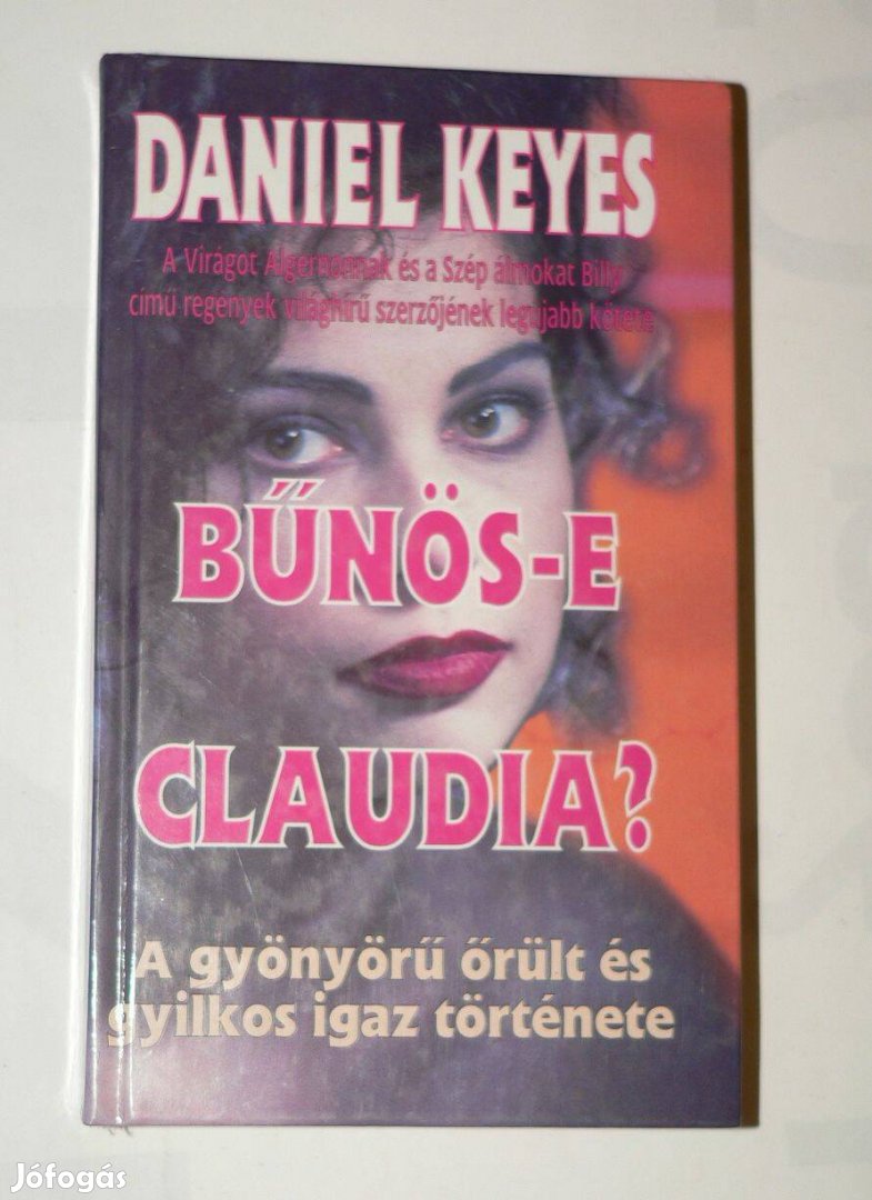 Daniel Keyes Bűnös-e Claudia / könyv