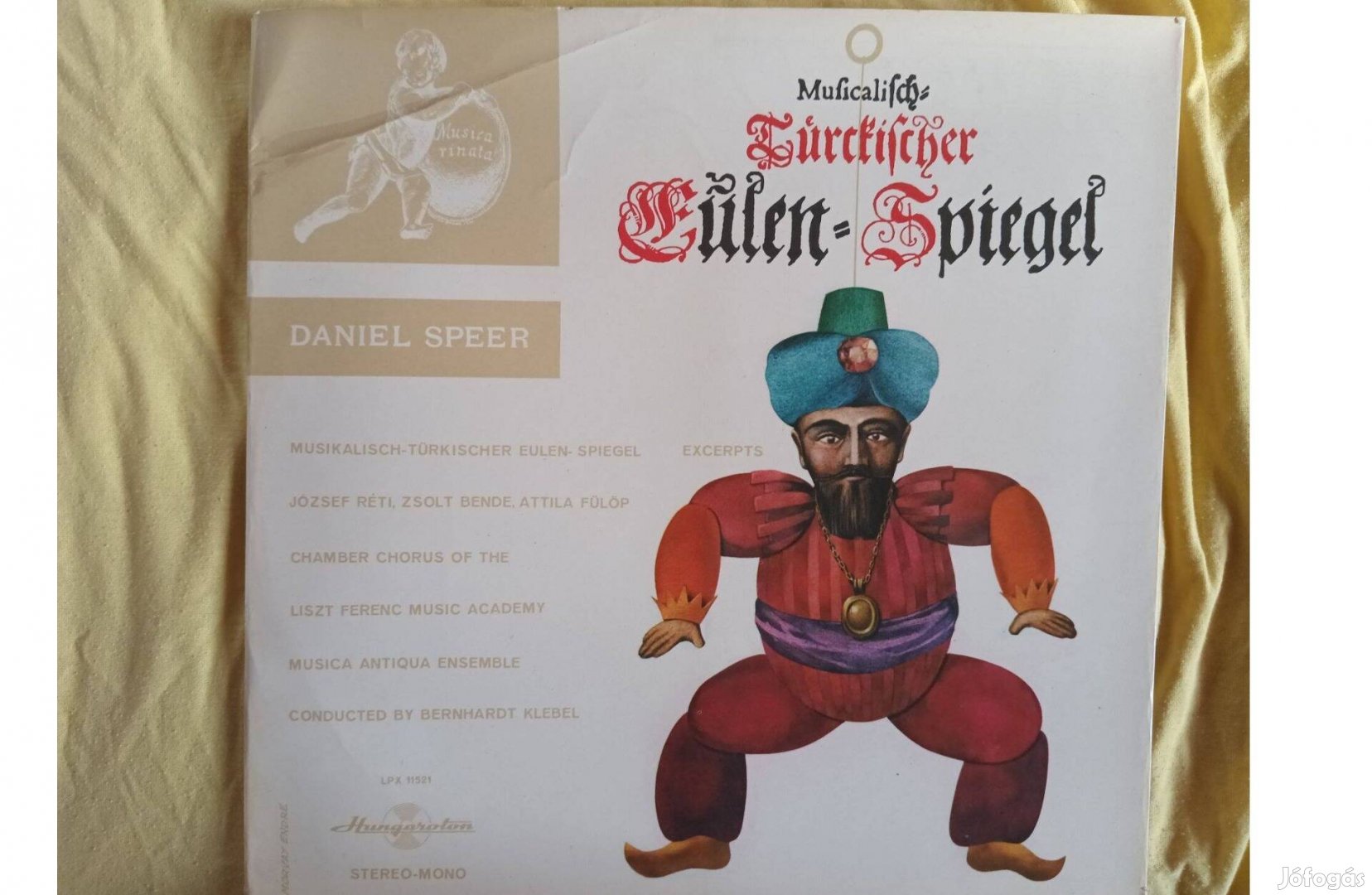 Daniel Speer Eulenspiegel bakelit hanglemez eladó