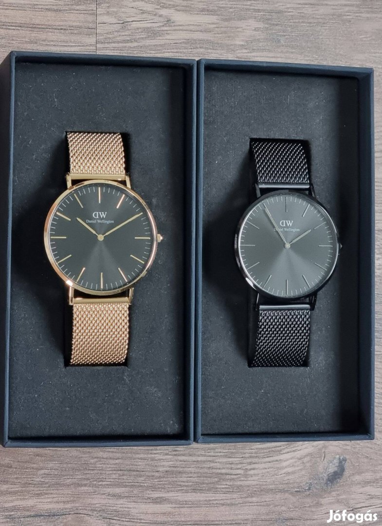 Daniel Wellington Classic Mesh Óra Pakk (2db) / Teljesen Újak /